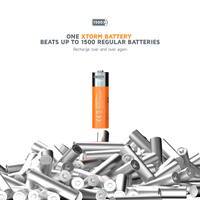 Thumbnail for Wiederaufladbare AA-Batterien mit USB-C - 4er-Pack