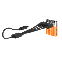 Thumbnail for Wiederaufladbare AAA-Batterien mit USB-C - 4er-Pack