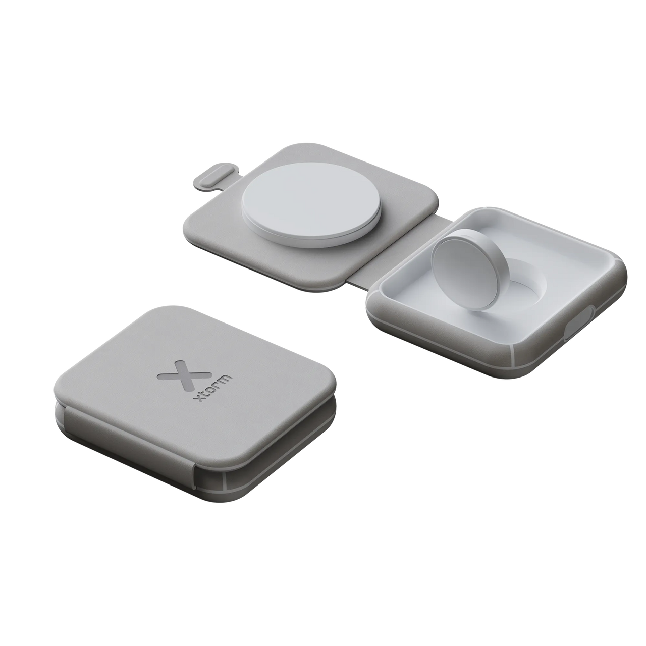 Faltbares kabelloses ReiseLadegeräte 2 in 1