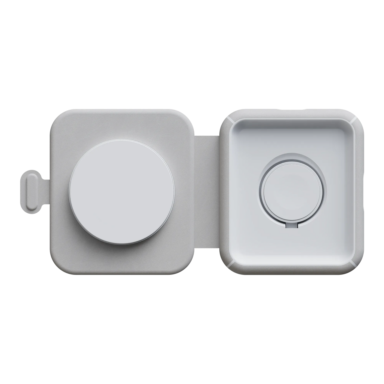 Faltbares kabelloses ReiseLadegeräte 2 in 1