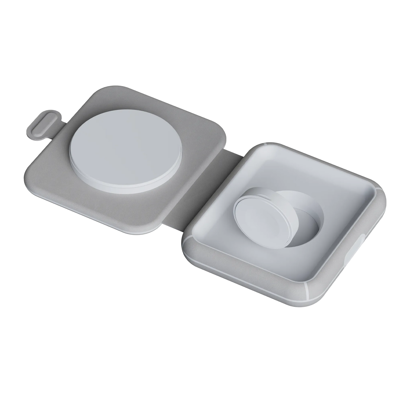 Faltbares kabelloses ReiseLadegeräte 2 in 1