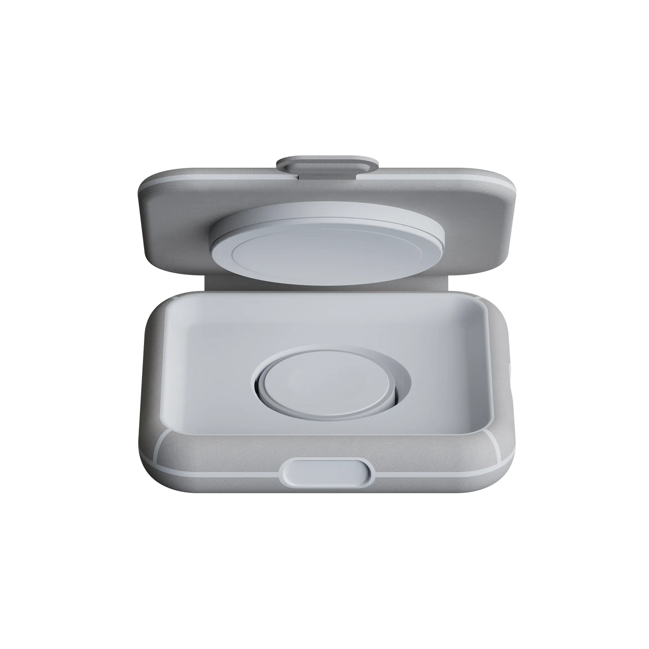 Faltbares kabelloses ReiseLadegeräte 2 in 1