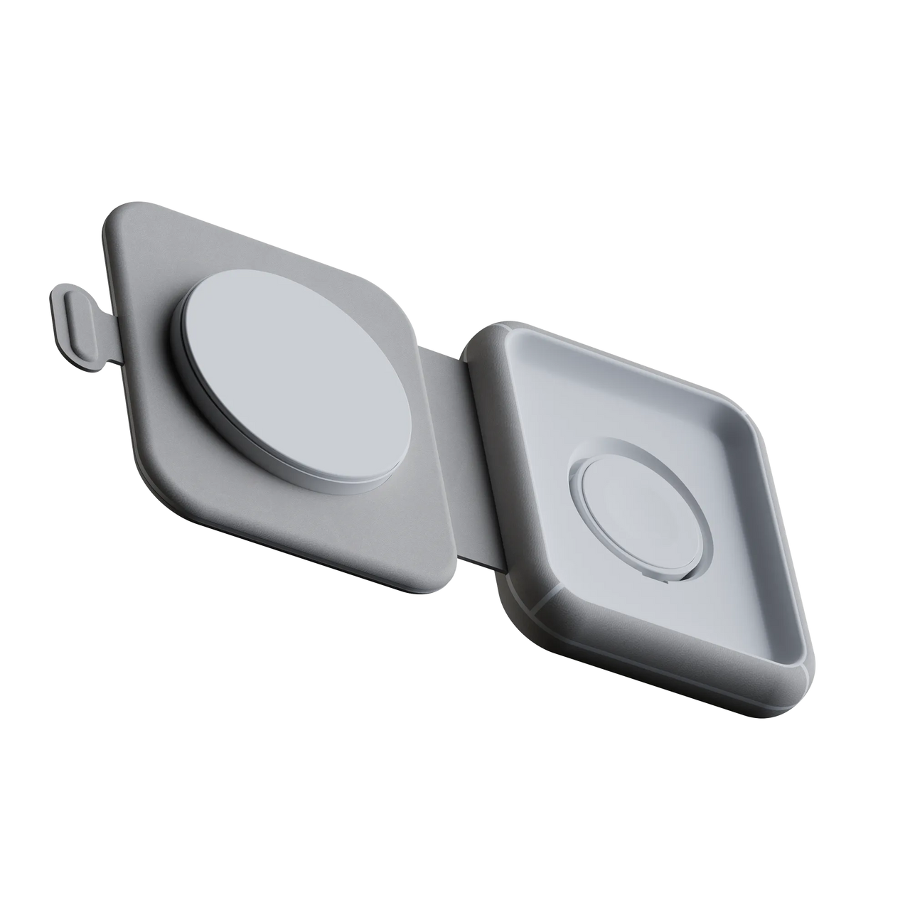 Faltbares kabelloses ReiseLadegeräte 2 in 1