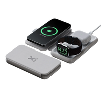 Thumbnail for Faltbares kabelloses ReiseLadegeräte 3in1