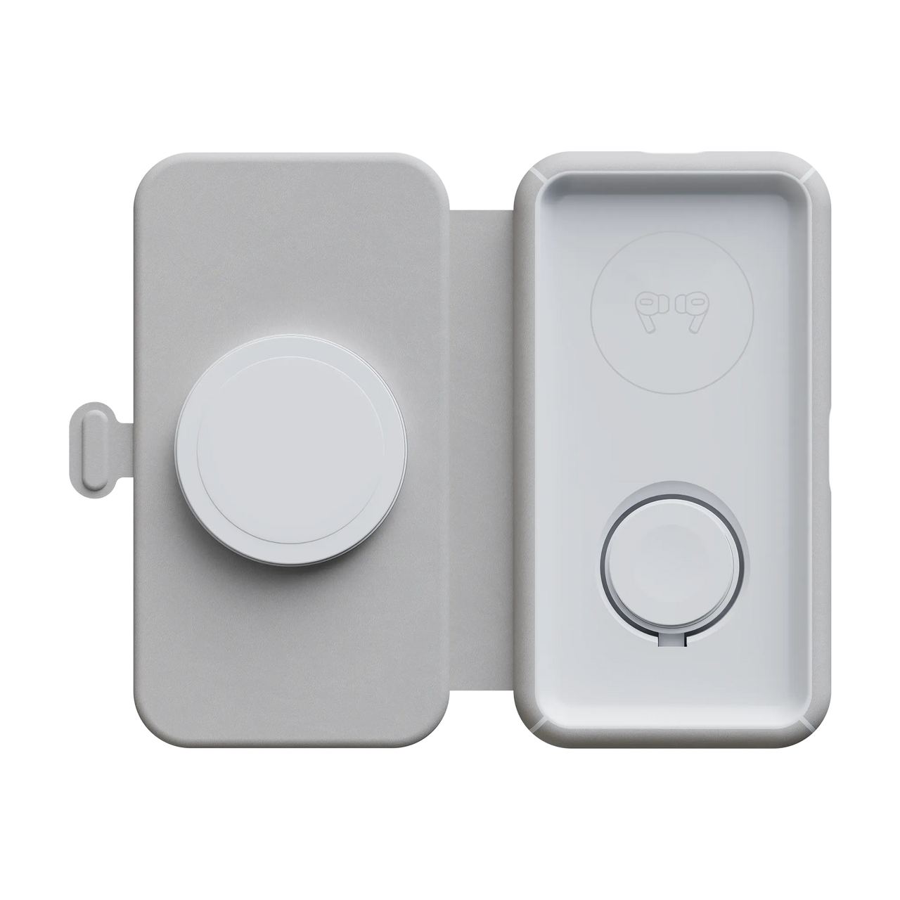 Faltbares kabelloses ReiseLadegeräte 3in1