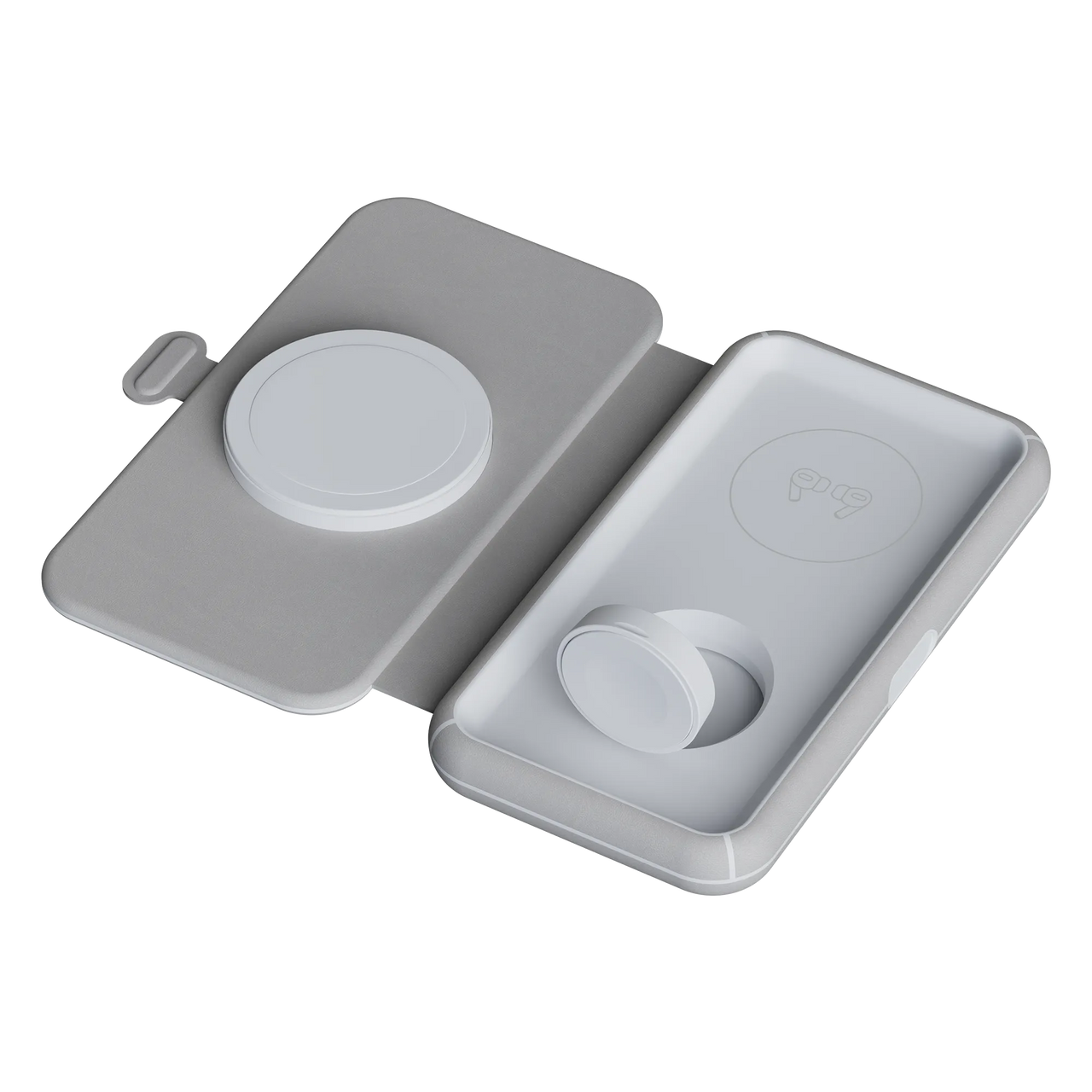 Faltbares kabelloses ReiseLadegeräte 3in1