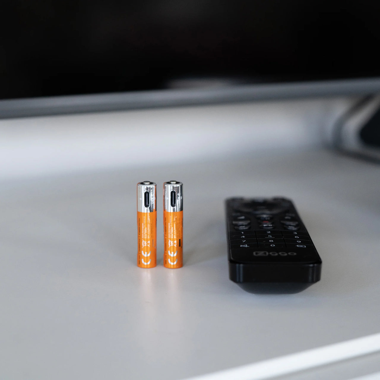 Wiederaufladbare AAA-Batterien mit USB-C - 4er-Pack