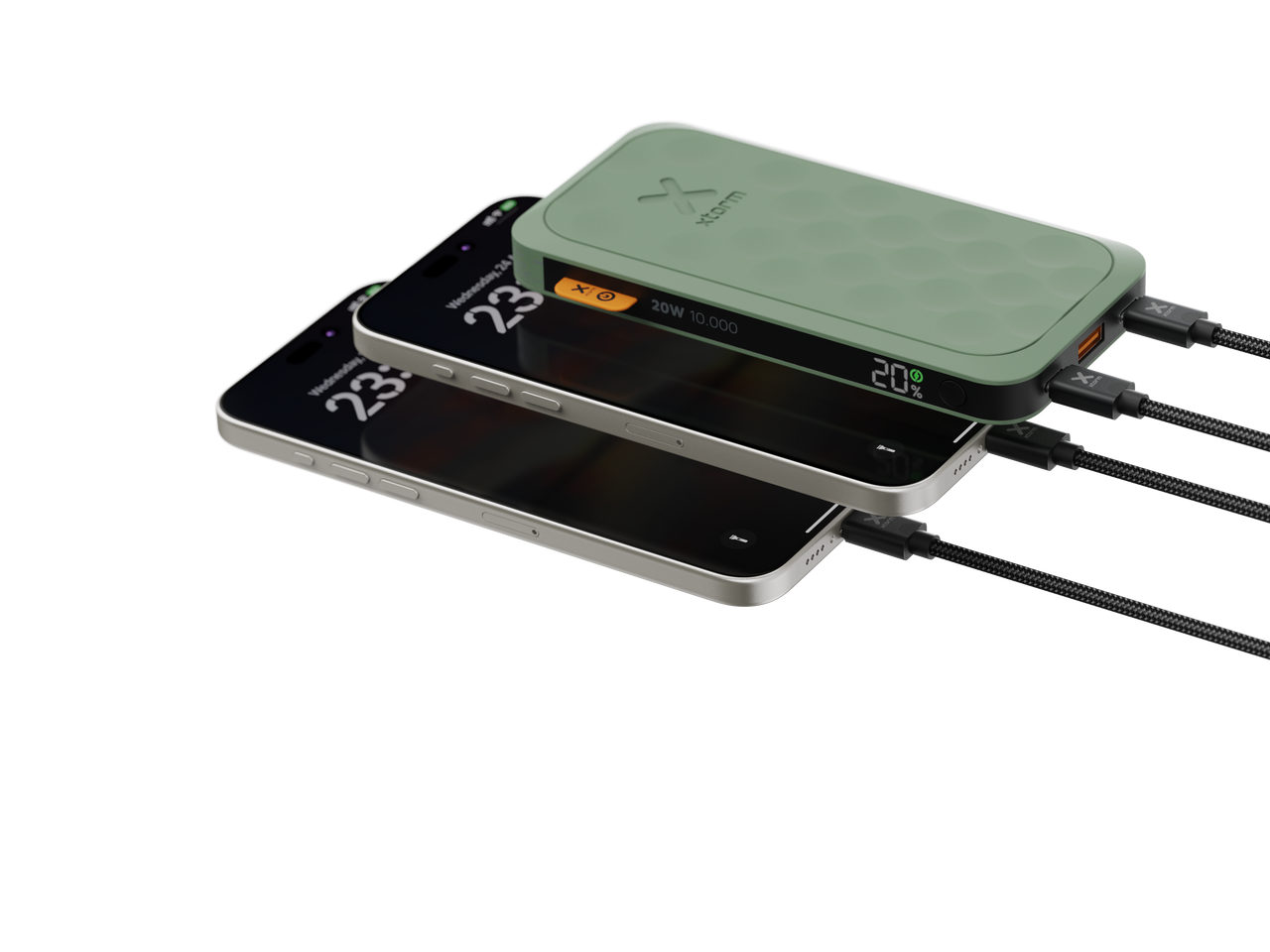 Powerbank 20W - 10.000 mAh - Fuel Series 5 - Sage Green