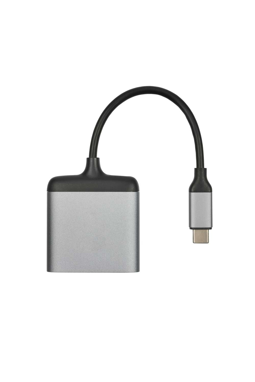 Connect USB-C auf 2x HDMI Hub - Space Grey
