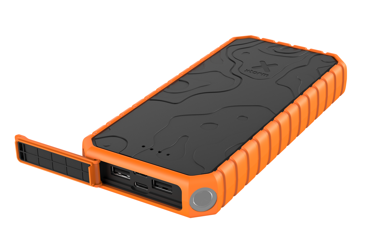 Xtreme Power Bank Rugged 35W - 20.000 mAh - Outdoor - Wasserdicht mit Taschenlampe - Quick Charge 3.0