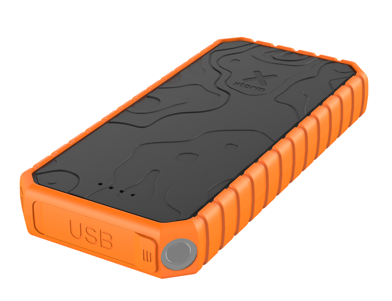 Xtreme Power Bank Rugged 35W - 20.000 mAh - Outdoor - Wasserdicht mit Taschenlampe - Quick Charge 3.0