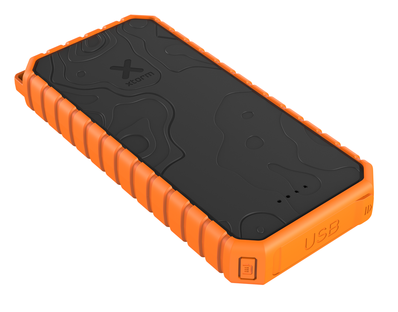 Xtreme Power Bank Rugged 35W - 20.000 mAh - Outdoor - Wasserdicht mit Taschenlampe - Quick Charge 3.0