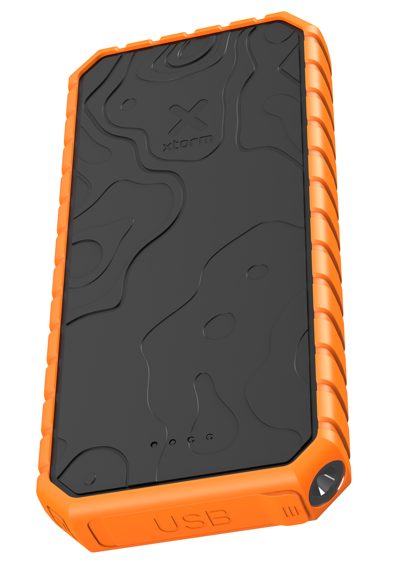 Xtreme Power Bank Rugged 35W - 20.000 mAh - Outdoor - Wasserdicht mit Taschenlampe - Quick Charge 3.0