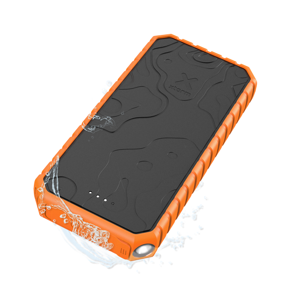 Xtreme Power Bank Rugged 35W - 20.000 mAh - Outdoor - Wasserdicht mit Taschenlampe - Quick Charge 3.0