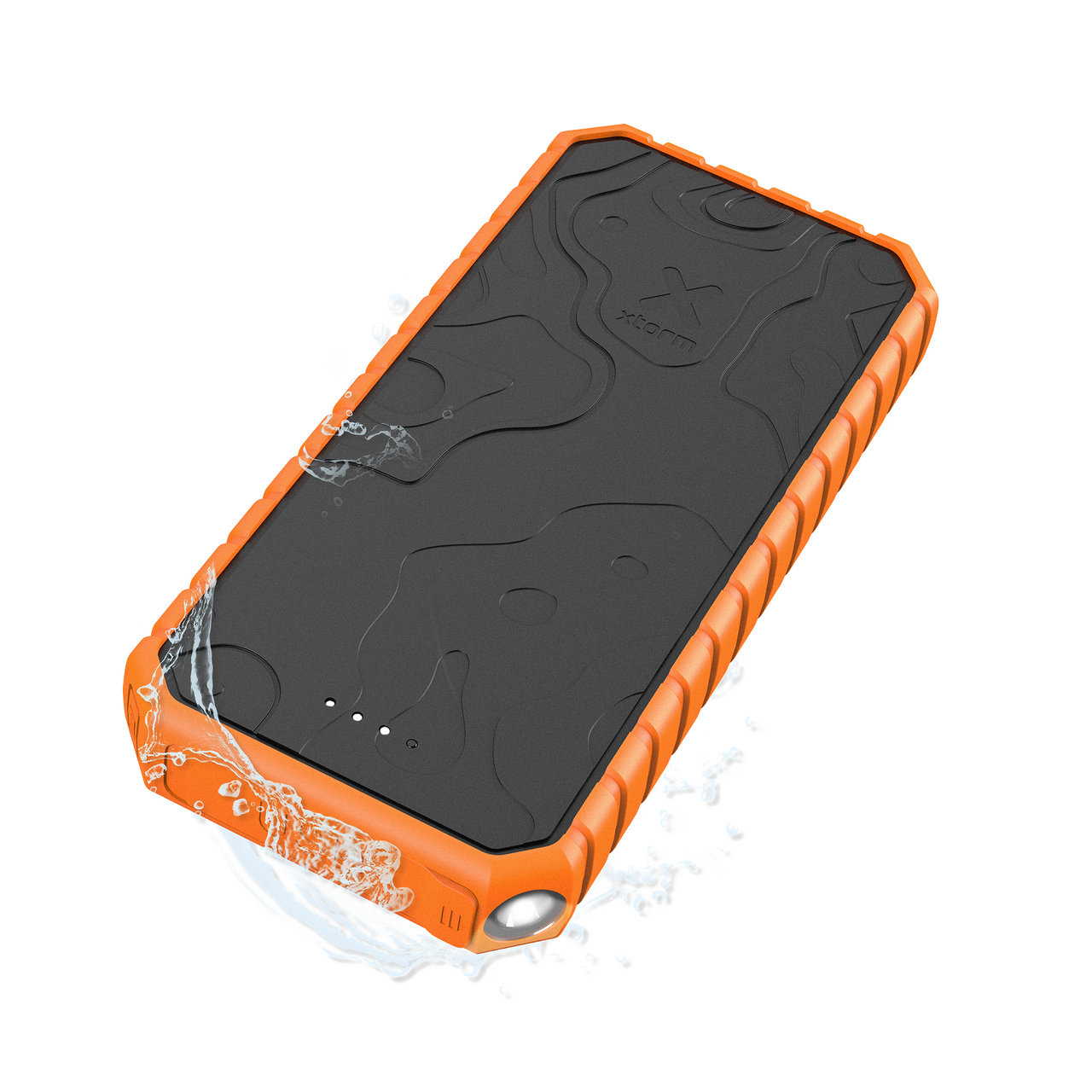 Xtreme Power Bank Rugged 35W - 20.000 mAh - Outdoor - Wasserdicht mit Taschenlampe - Quick Charge 3.0