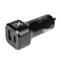 Thumbnail for Auto-Ladegeräte Pro (48W)  USB-C + USB-A - Schwarz