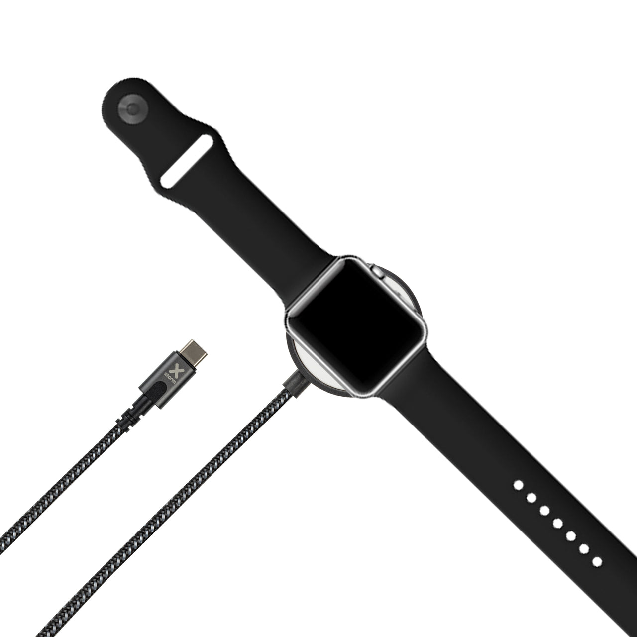 PowerStream Apple Watch Ladekabel - 1.5 Meter - Schwarz