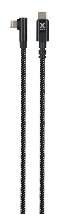 Thumbnail for Original 90⁰ USB-C auf Lightning Kabel - 1.5 Meter - Schwarz