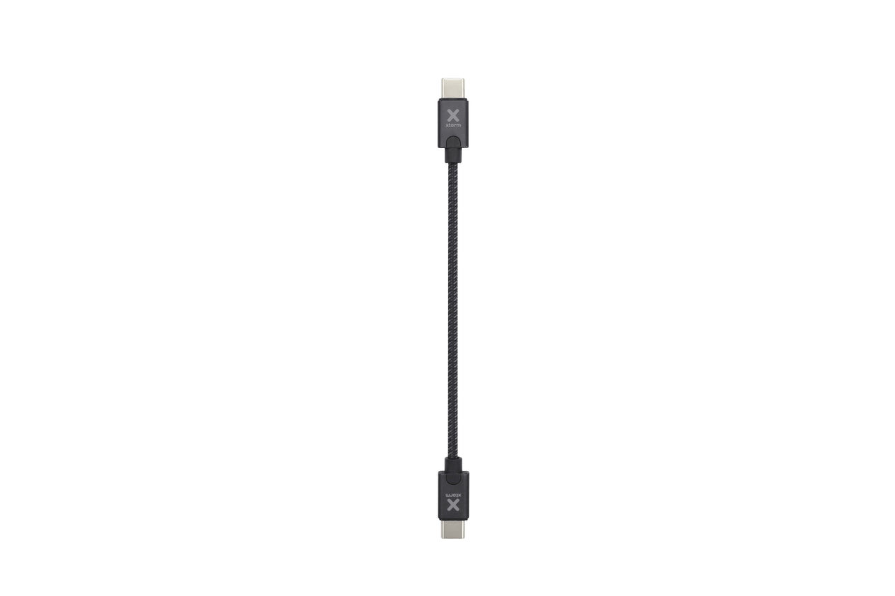Original short 140 W USB-C PD Kabel - 15 cm - Schwarz