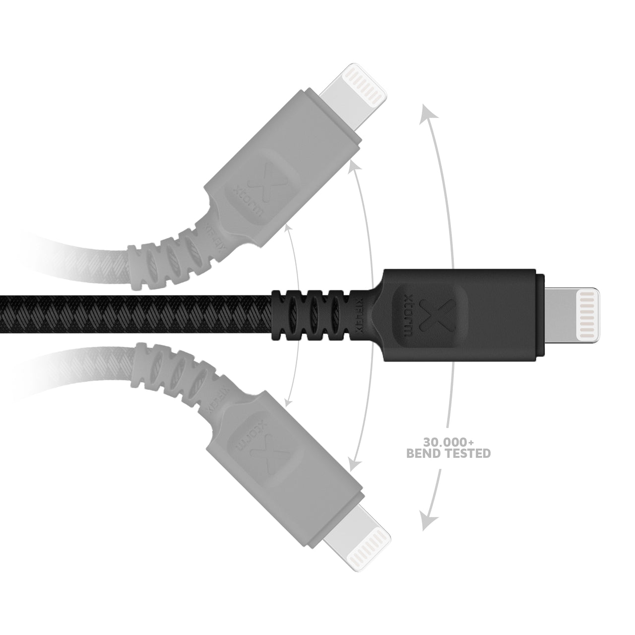 Next Gen Kabel USB to Lightning (1,5m) Black
