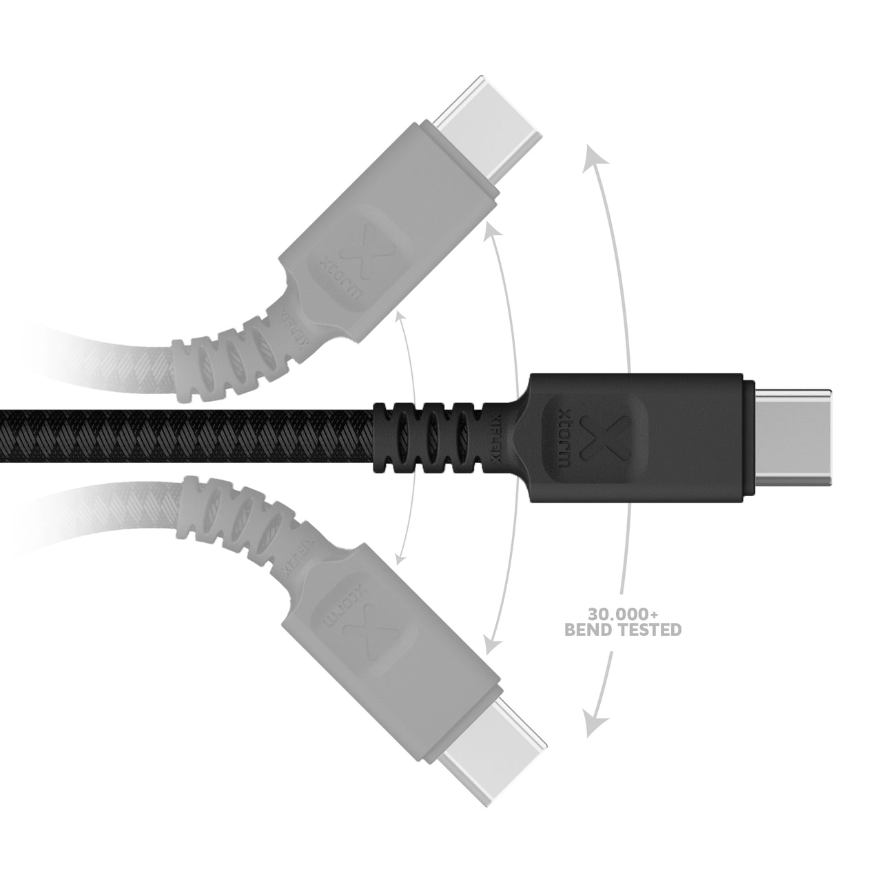 Next Gen Kabel USB to USB-C (1,5m) Black