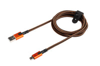Thumbnail for Xtreme USB auf Micro USB Kabel - 1.5 Meter - Schwarz/Orange