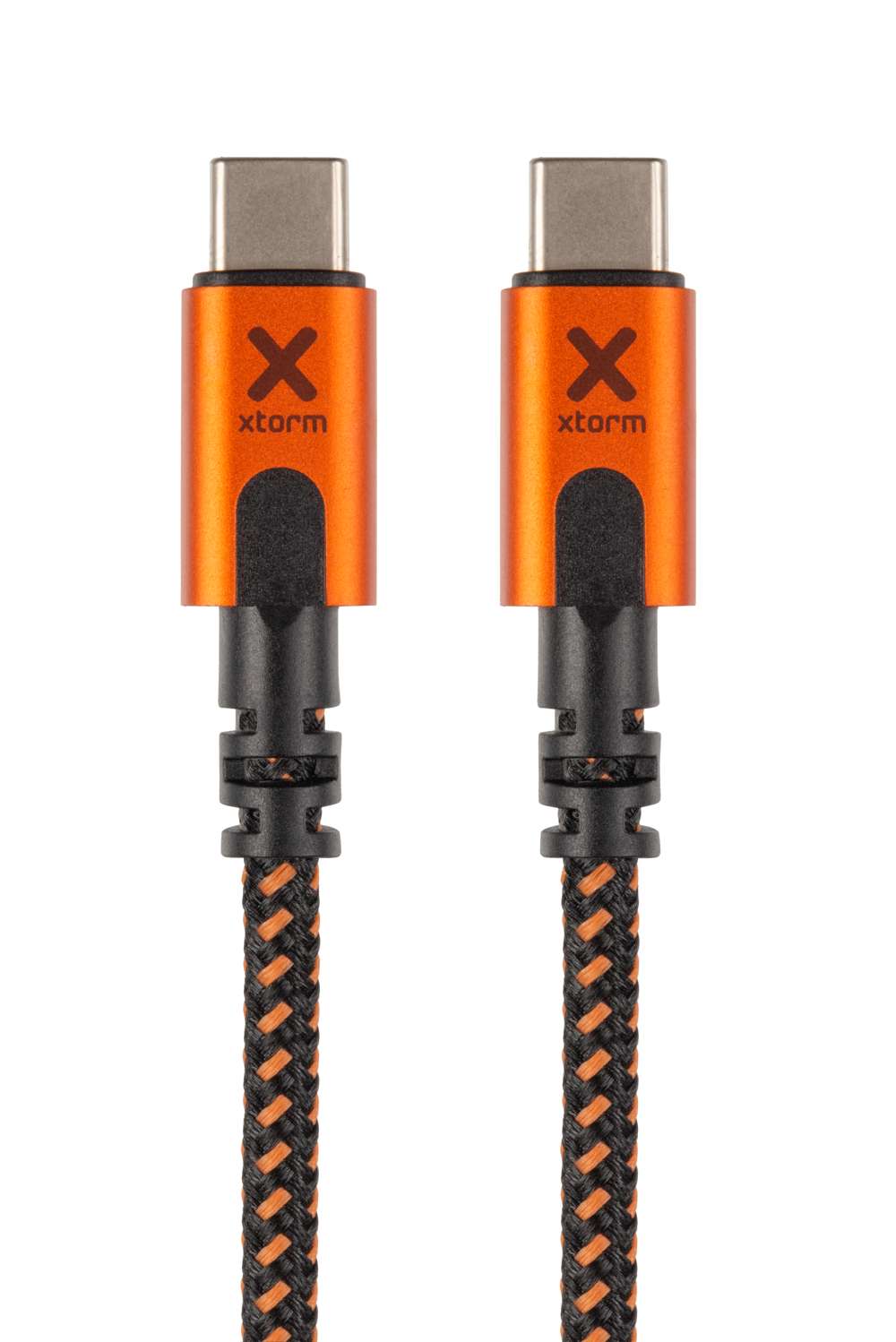 Xtreme USB-C Power Delivery Kabel - 1.5 Meter- Schwarz/Orange