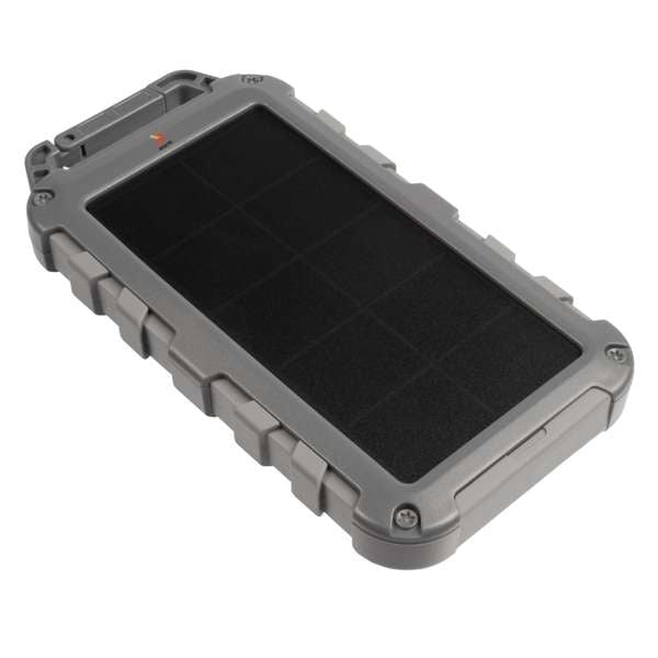 Solar Powerbank 20 W - 10000 mAh - Fuel Series 4 - Grau/Dunkelgrau
