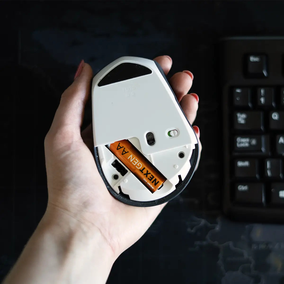 Wiederaufladbare AA-Batterien mit USB-C - 4er-Pack