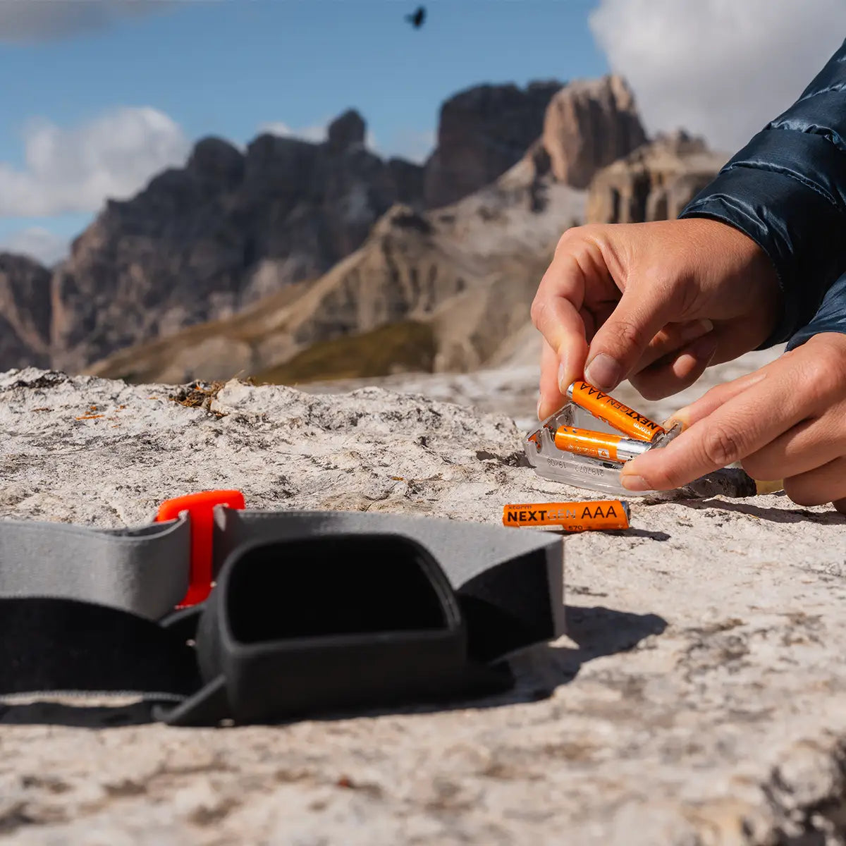 Wiederaufladbare AAA-Batterien mit USB-C - 4er-Pack