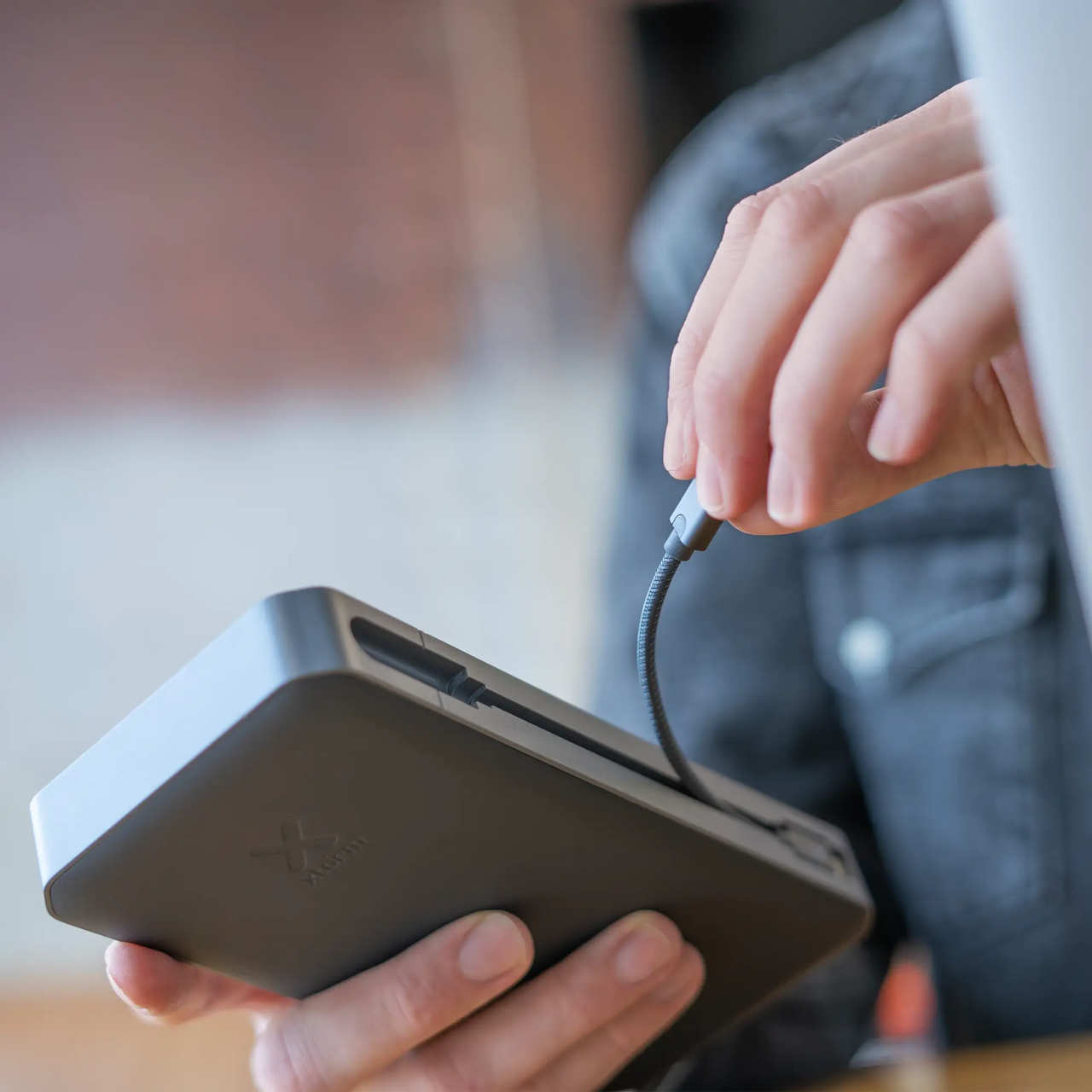 Original kurze USB-C auf Lightning Kabel - 15 cm