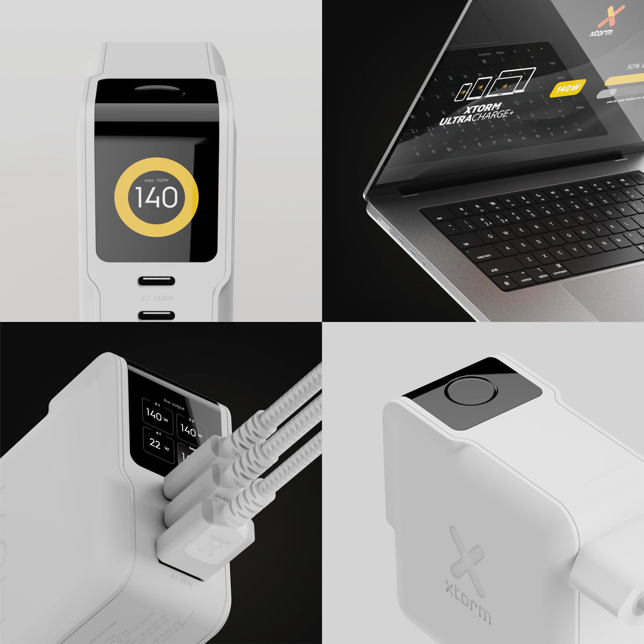 Fast Charger 140W USB-C nextgen White