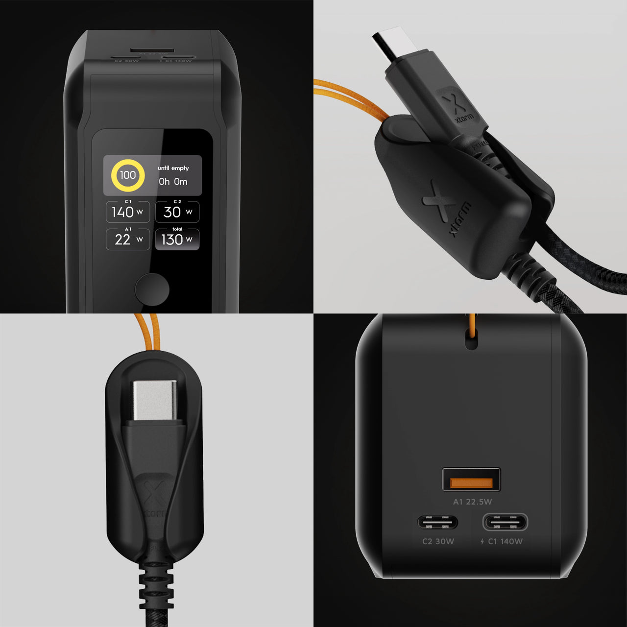Powerbank 27000 mAh 140W USB-C NextGen Black