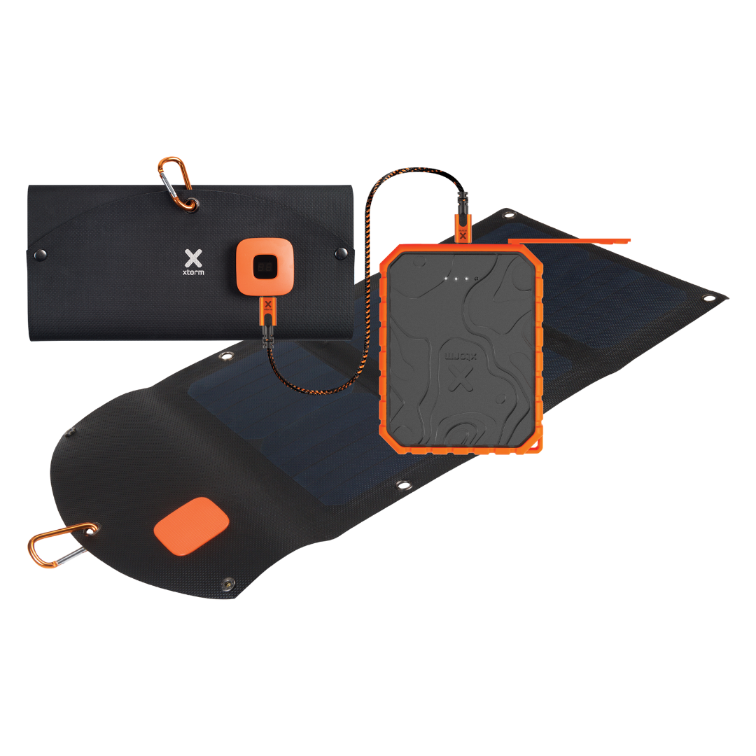 SolarBooster + Power Bank Rugged 20W