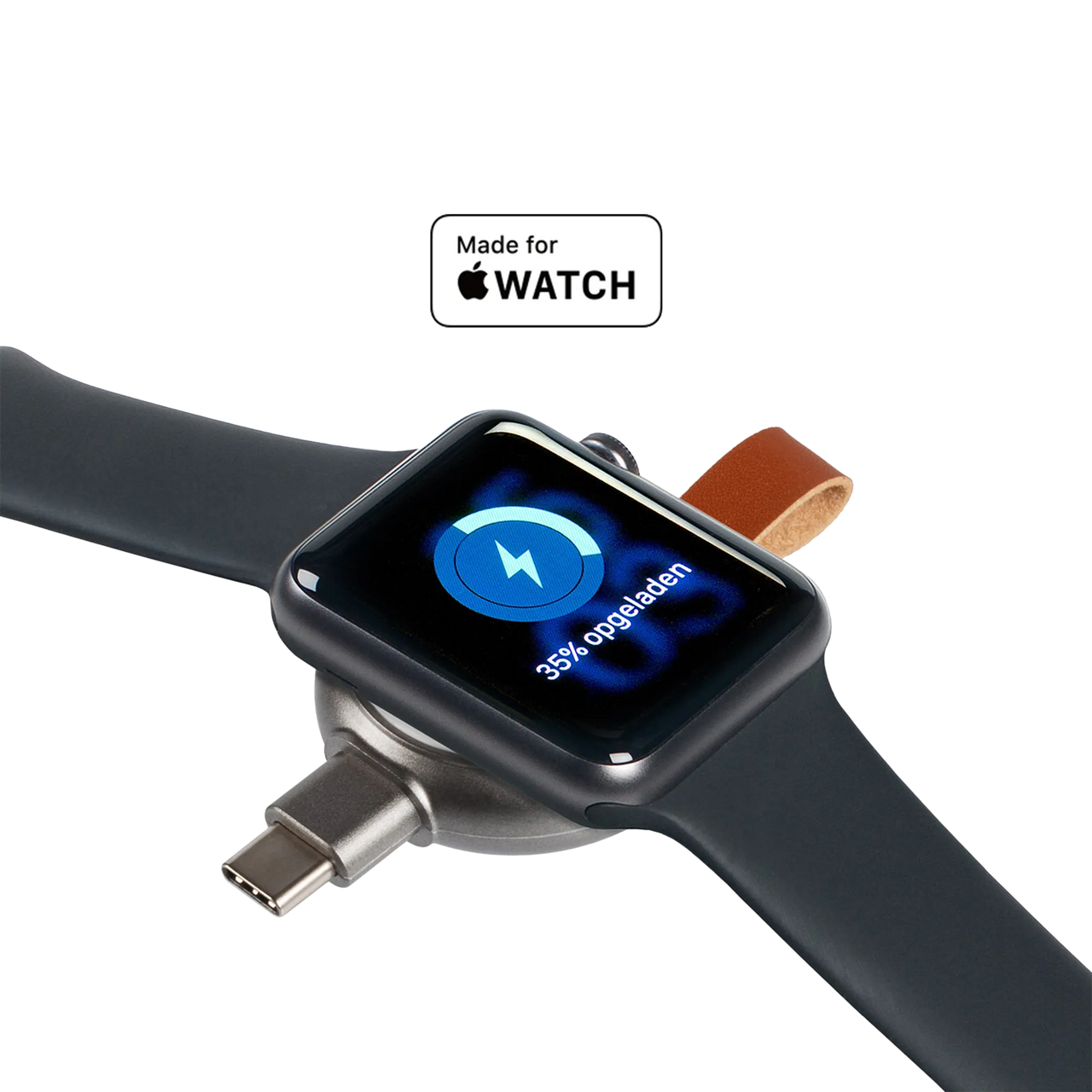 PowerStream Mini Apple Watch Ladegeräte - Weiss/Space Grey