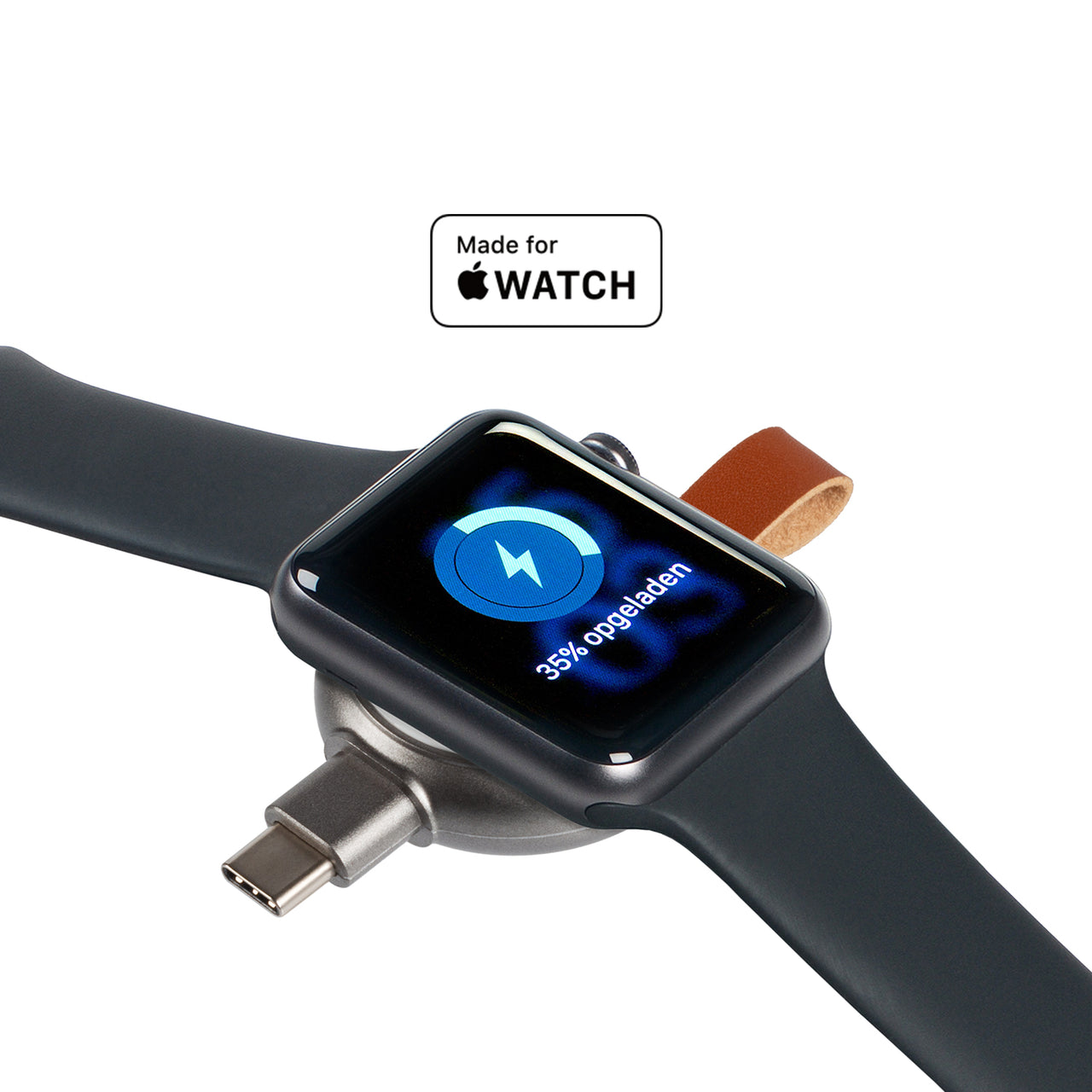 PowerStream Mini Apple Watch Ladegeräte - Weiss/Space Grey