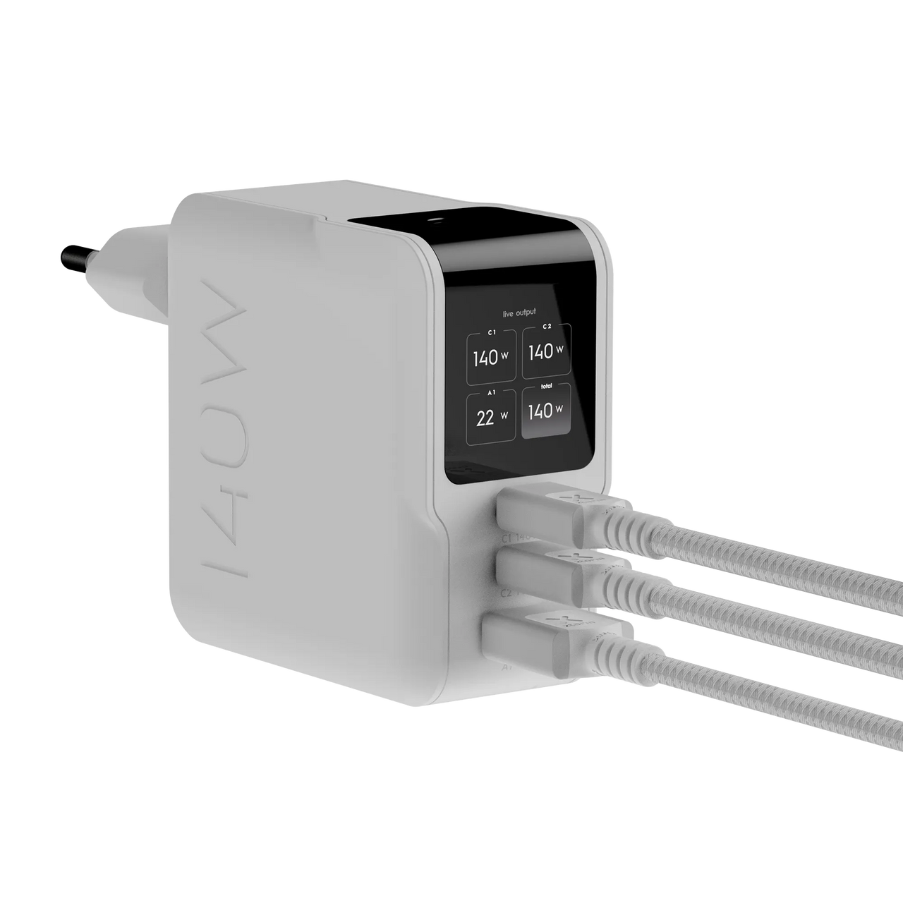 Fast Charger 140W USB-C nextgen White