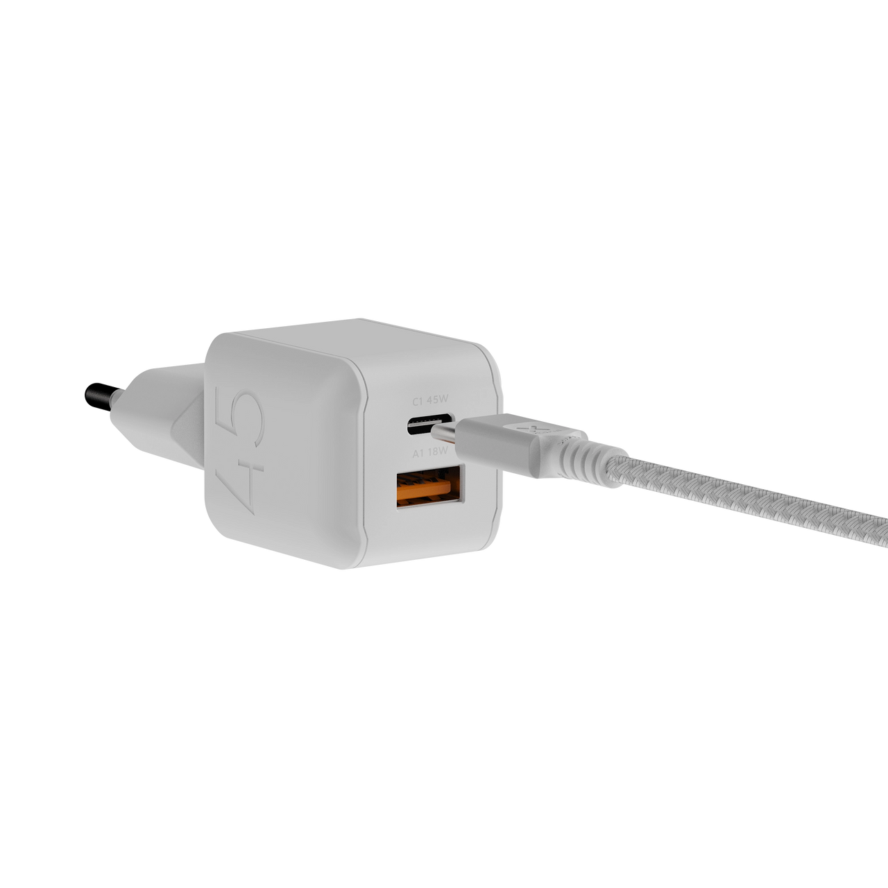 Fast Charger 45W USB-C nextgen White