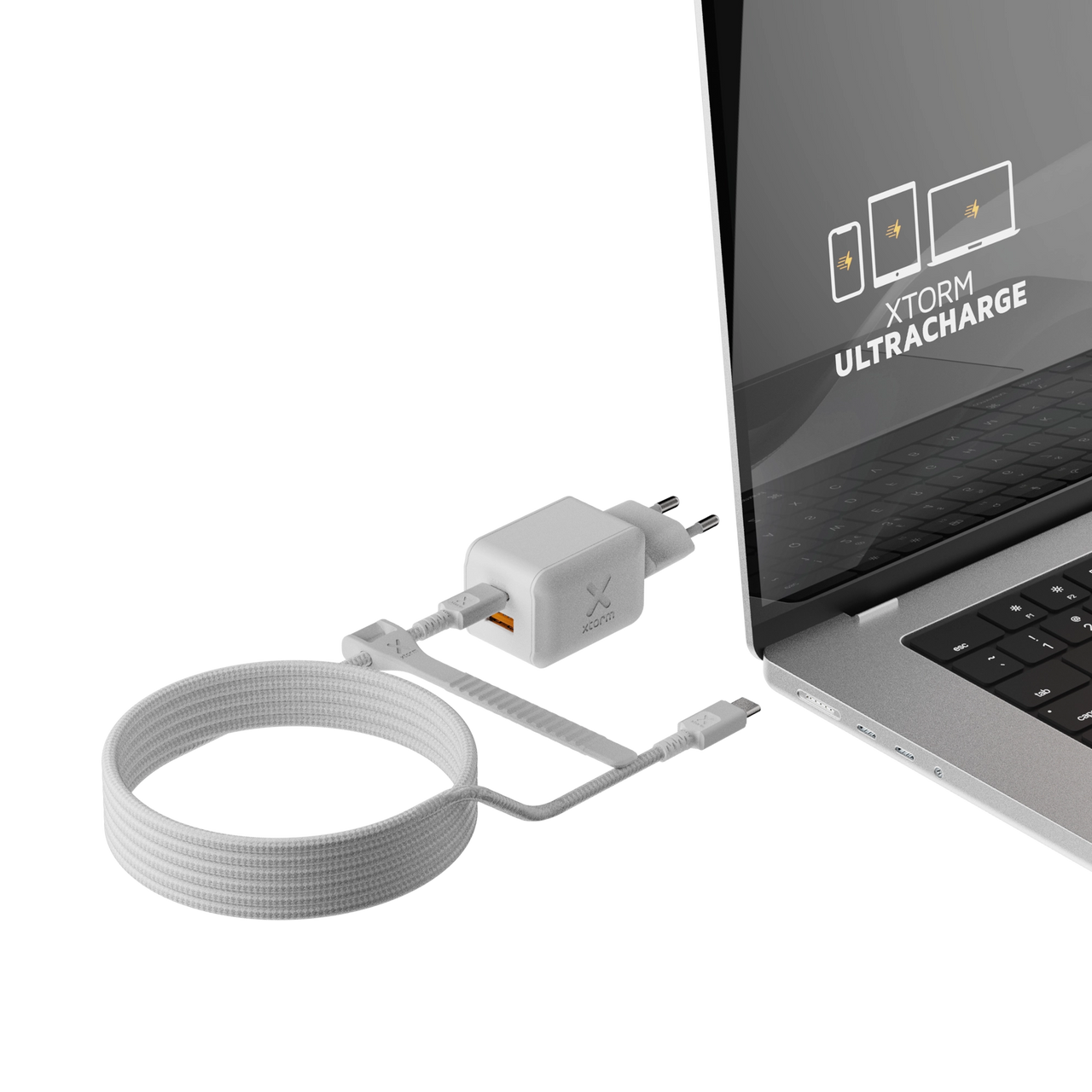 Fast Charger 70W USB-C nextgen White