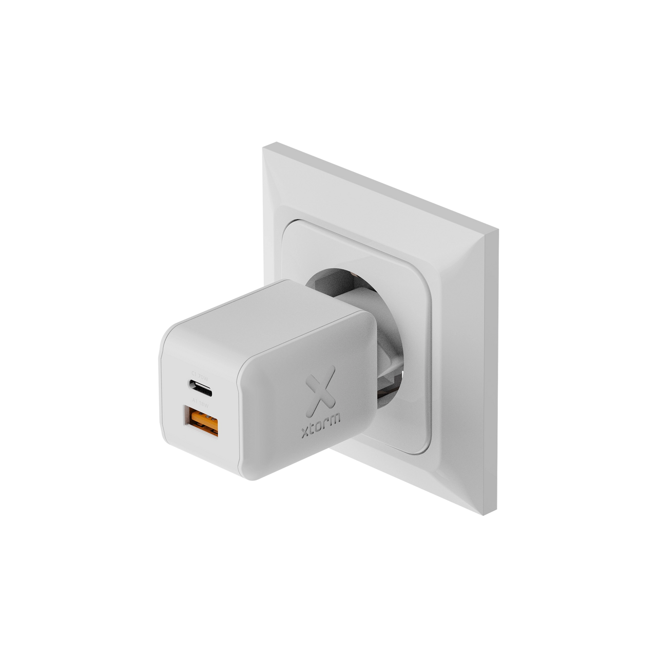 Fast Charger 70W USB-C nextgen White