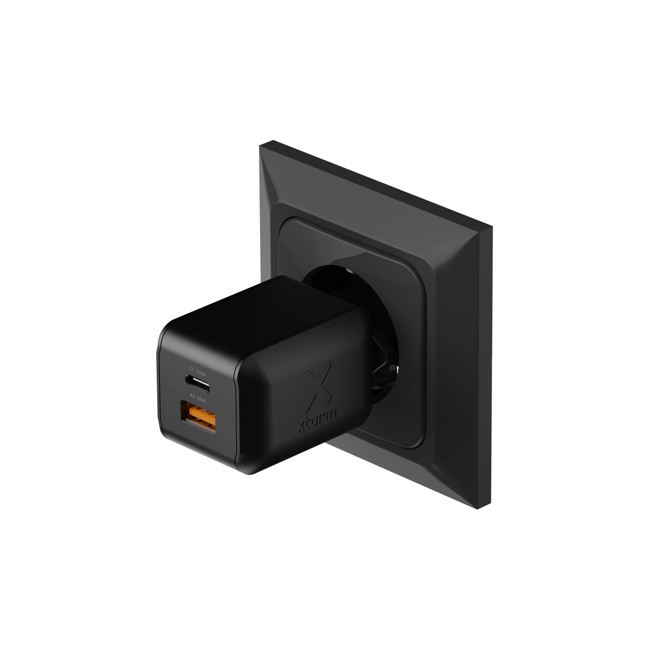 Fast Charger 70W USB-C nextgen Black