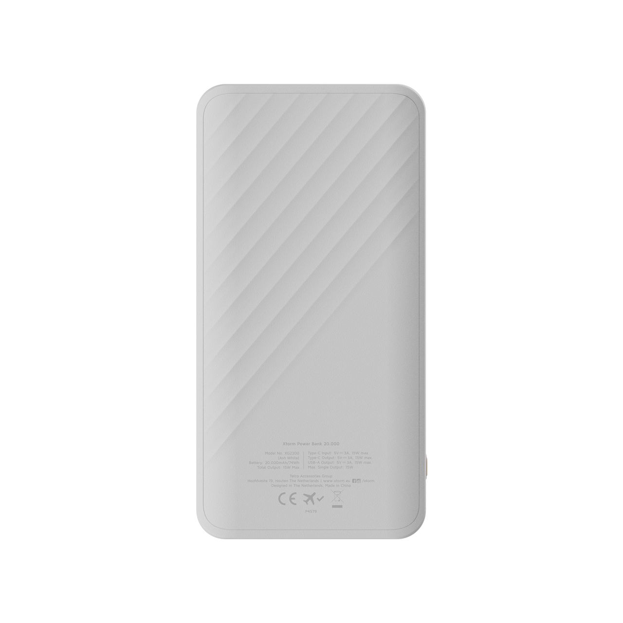 Powerbank Go2 20000mAh White