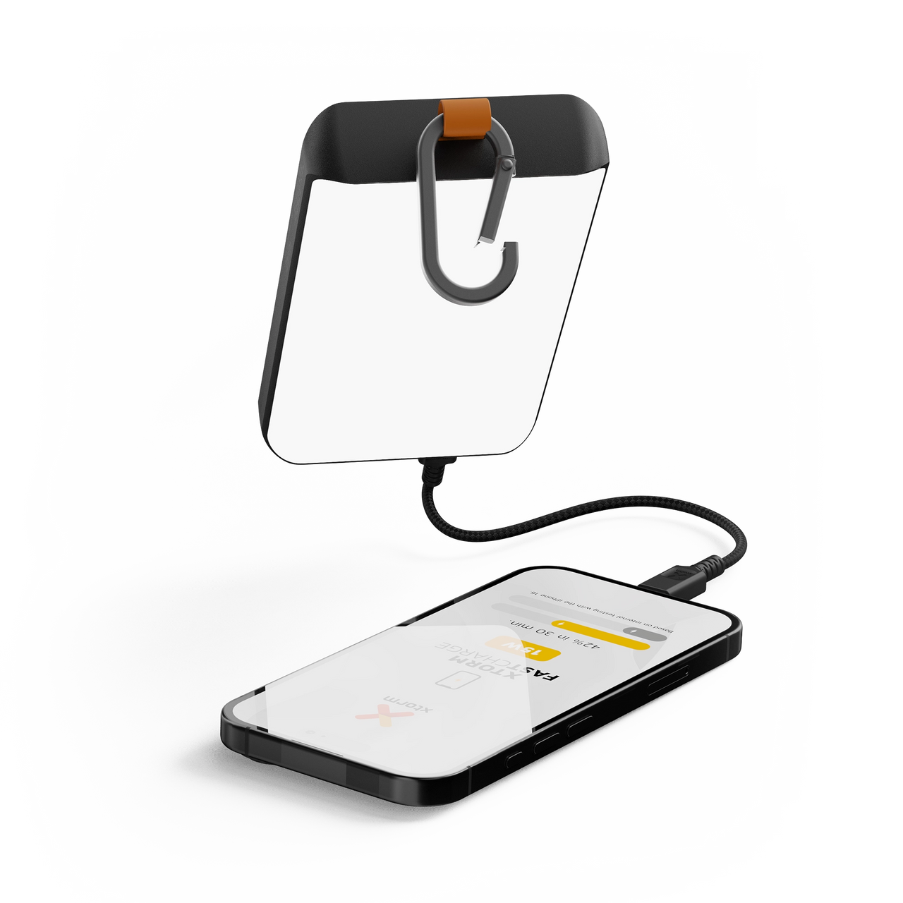 Go2 Power Bank Solarpanel und Taschenlampe 10.000 mAh - 15W