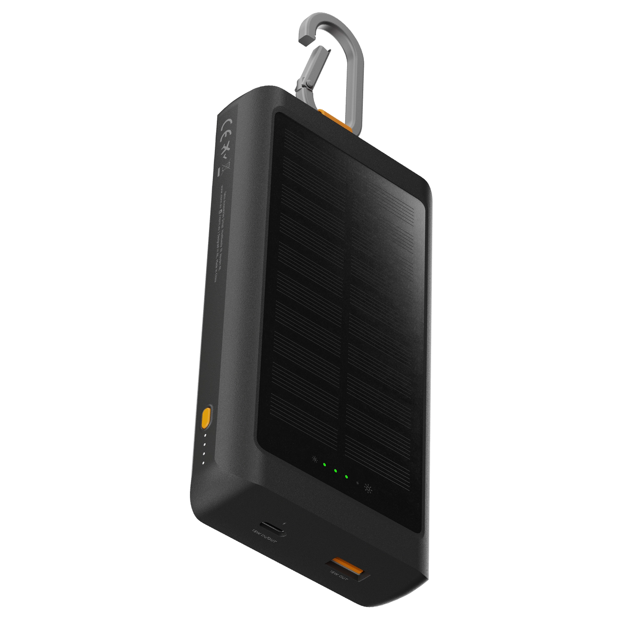 Go2 Power Bank Solarpanel und Taschenlampe 10.000 mAh - 15W