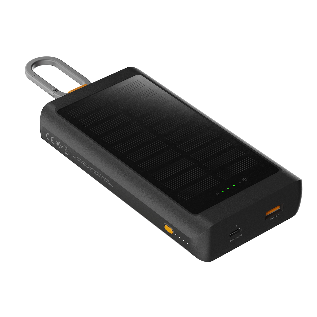 Go2 Power Bank Solarpanel und Taschenlampe 10.000 mAh - 15W