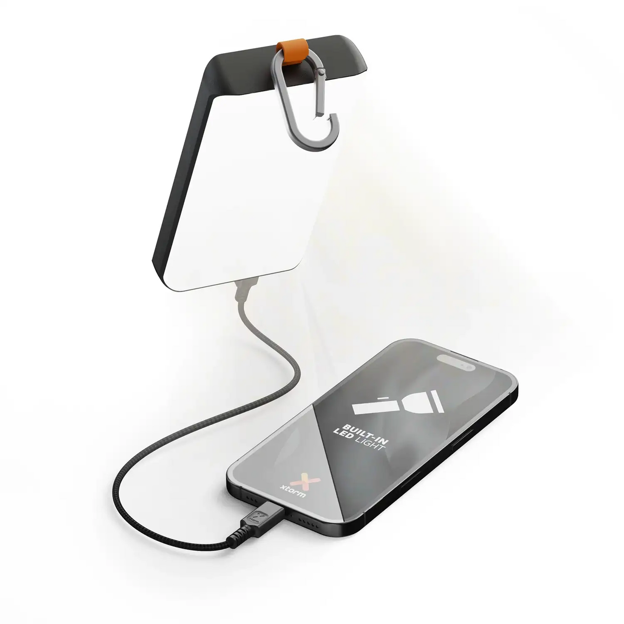 Go2 Power Bank Solarpanel und Taschenlampe 10.000 mAh - 15W