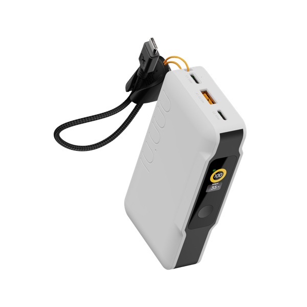 Powerbank 10000 mAh 35W USB-C NextGen White