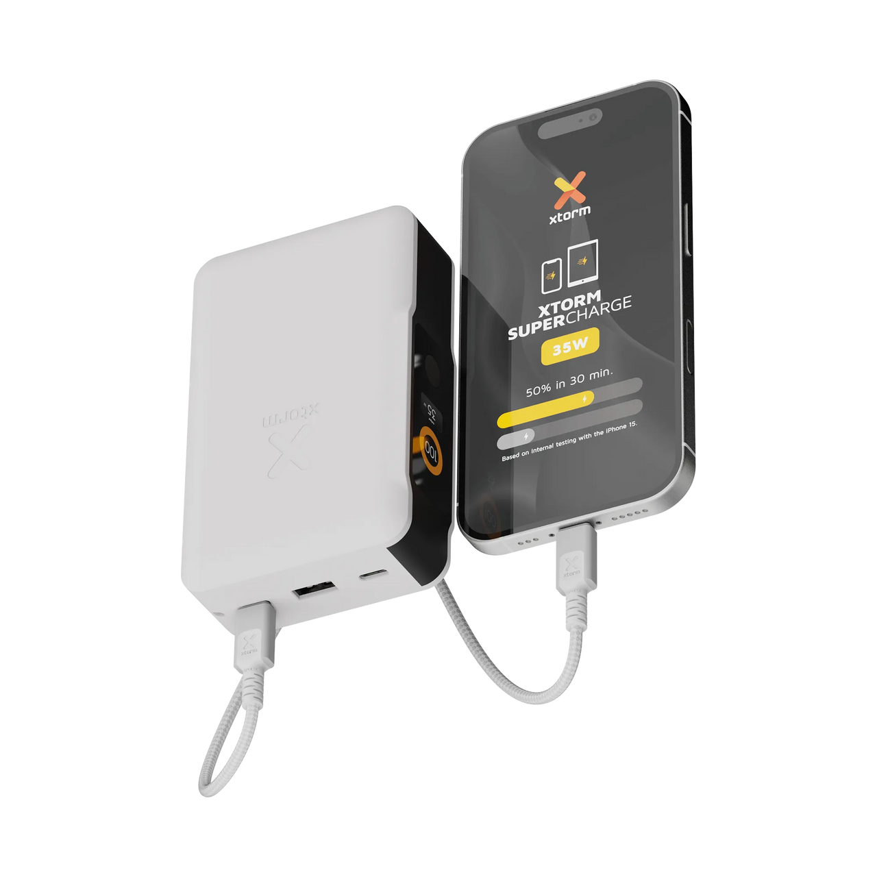 Powerbank 20000 mAh 35W USB-C NextGen White