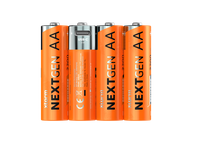Thumbnail for Wiederaufladbare AA-Batterien mit USB-C - 4er-Pack