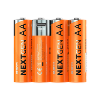 Thumbnail for Wiederaufladbare AA-Batterien mit USB-C - 4er-Pack